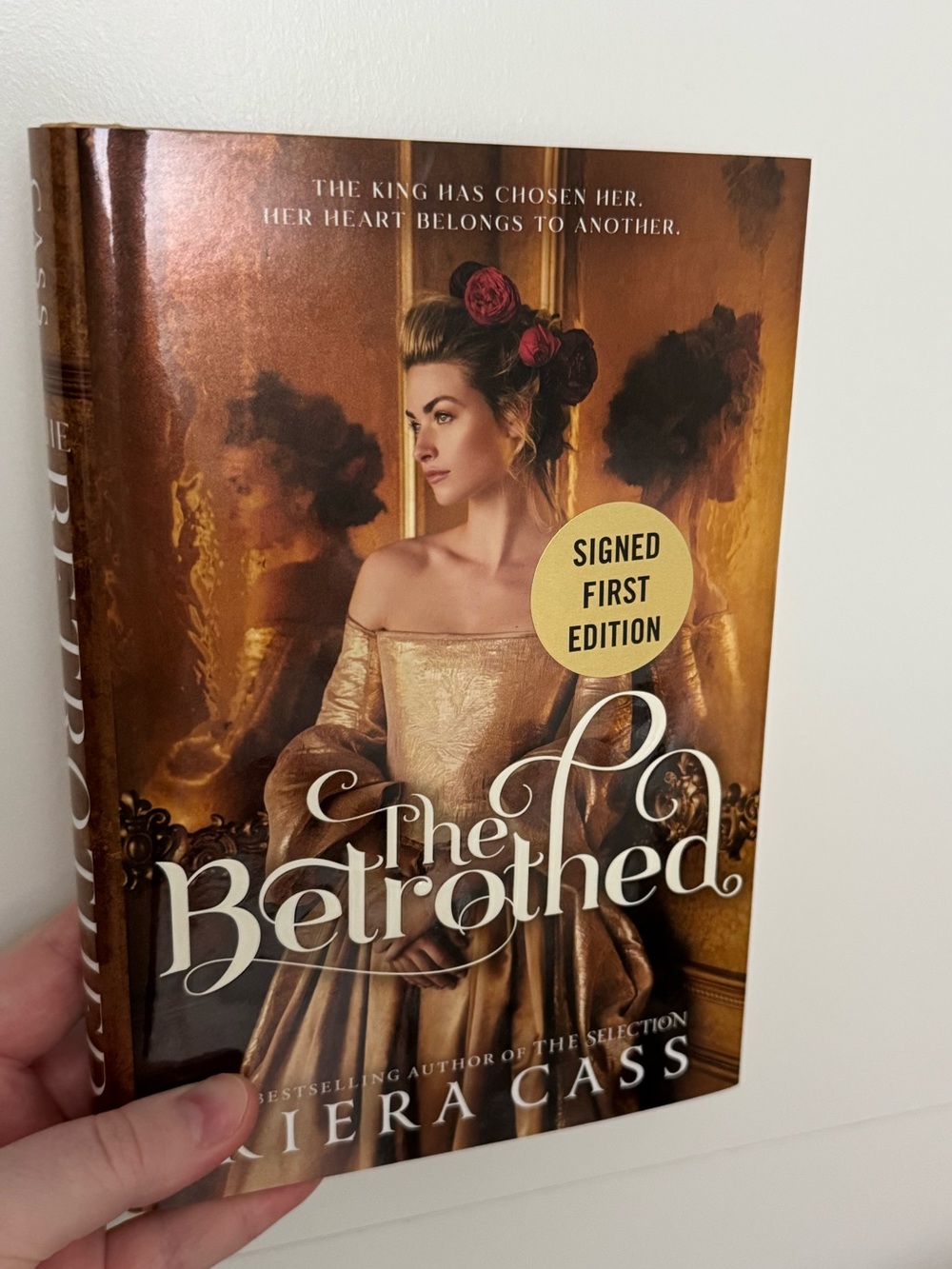 The Betrothed by Kiera Cass Signed First Edition